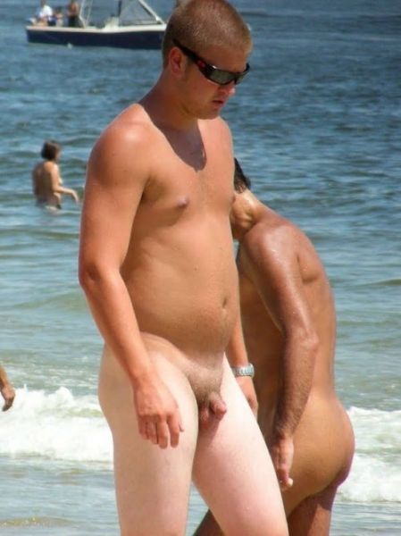 naked male beach