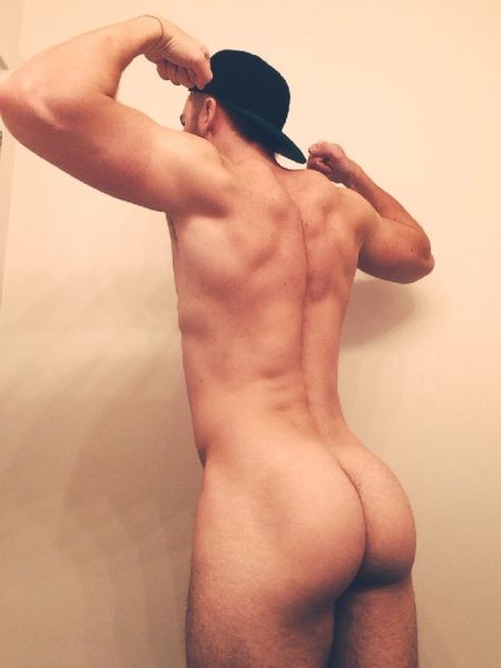naked male big cock selfie