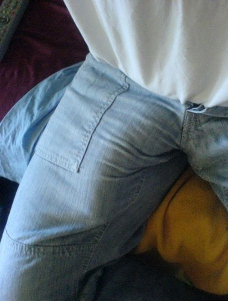 close up ass in tight pants