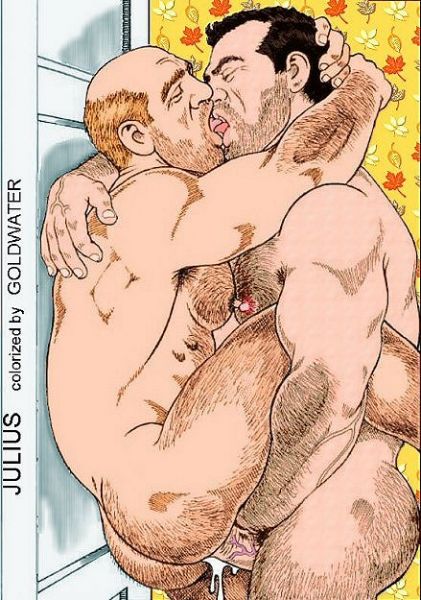 gay threesome sex comic