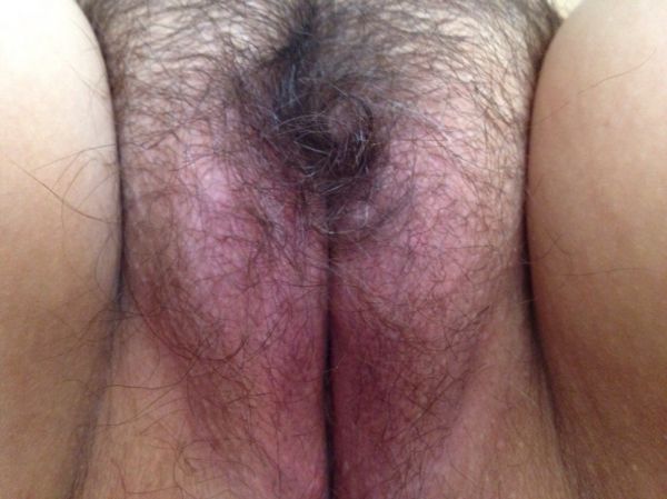 short hairy pussy close up