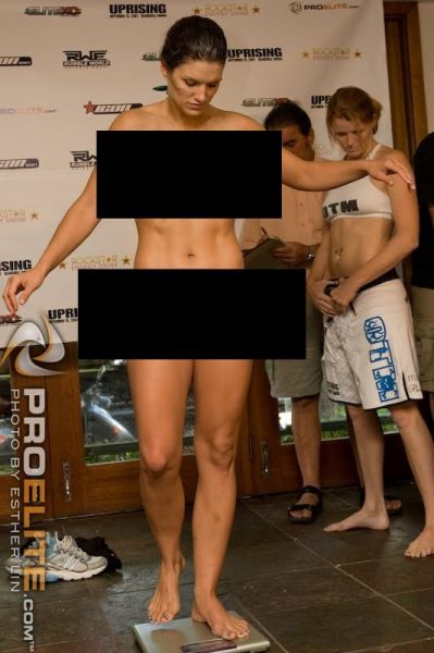 gina carano size