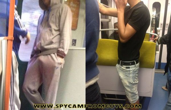 straight guys with underwear bulges