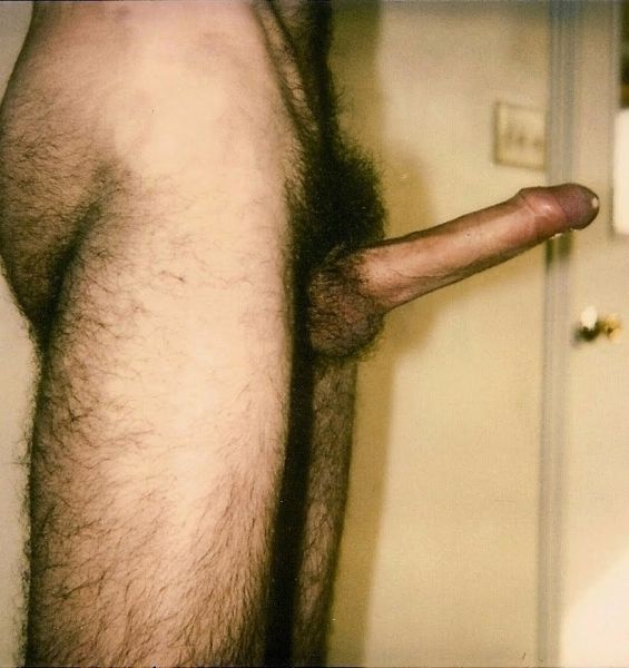 huge hairy cock close up