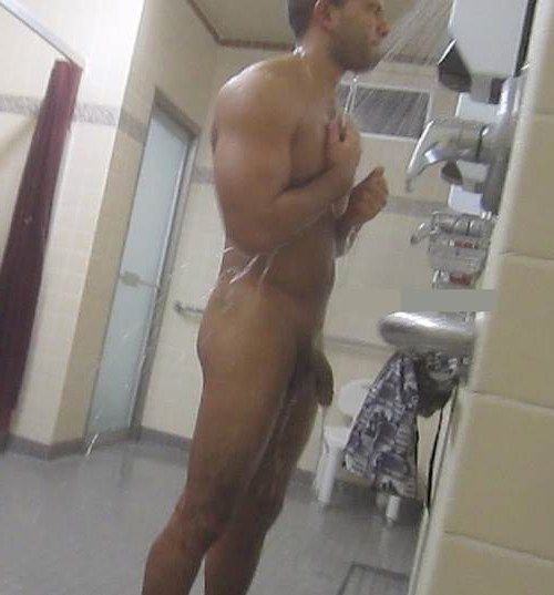 males jerking in the shower
