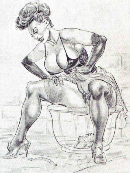 strap on femdom art