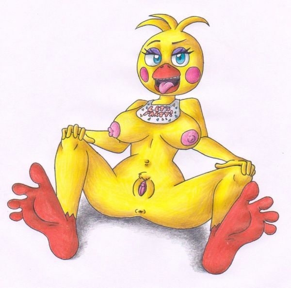 anime toy chica without bib