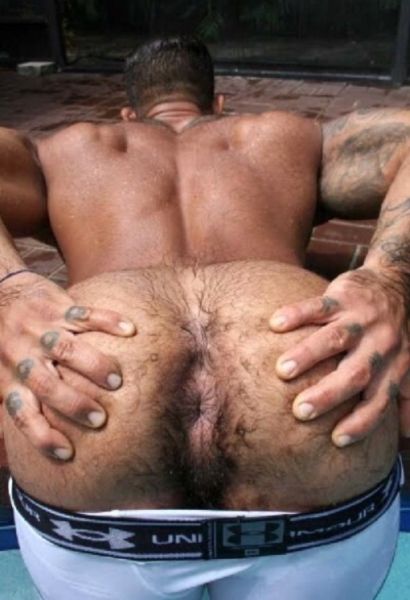 hot hairy men butt