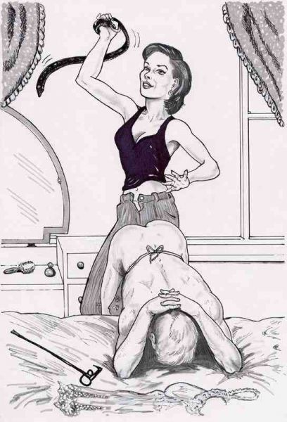 vagina spanking art