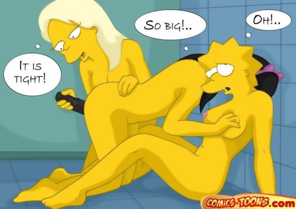 the simpsons kissing