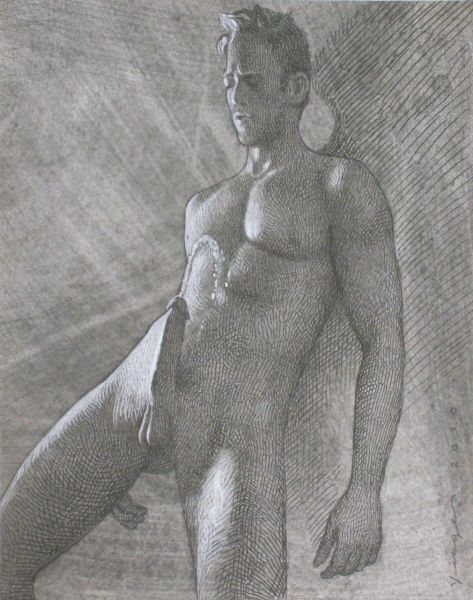 vintage male erotic art