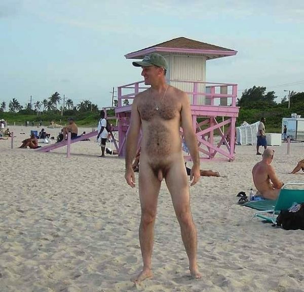 man naked beach sex
