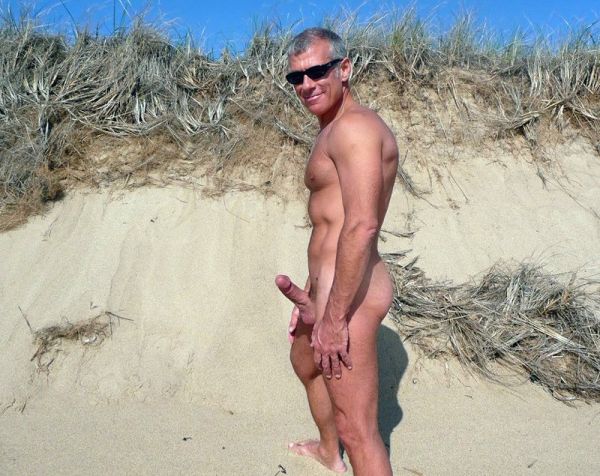 gay beach nudity