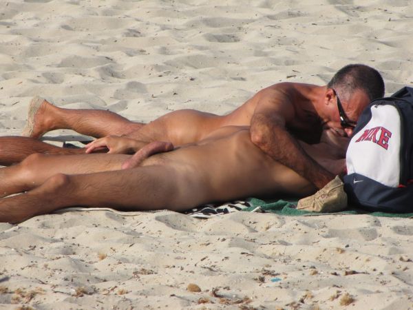 hung nude beach couples