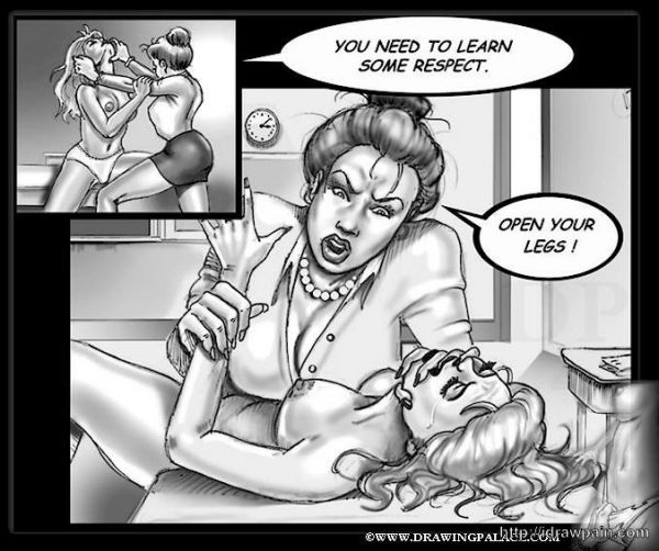 lesbian anal porn comics