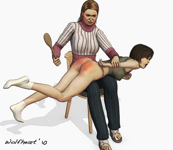 great spanking art