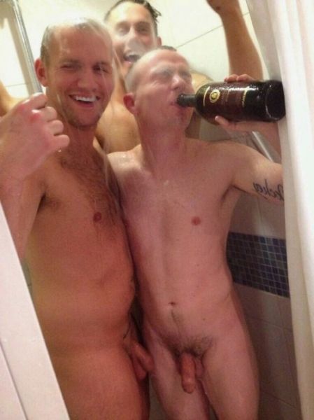 naked guys in the shower