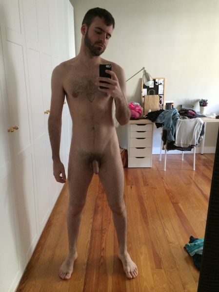 naked straight man