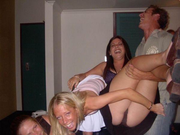 men flashing