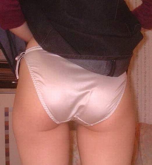 sheer see through panties cum