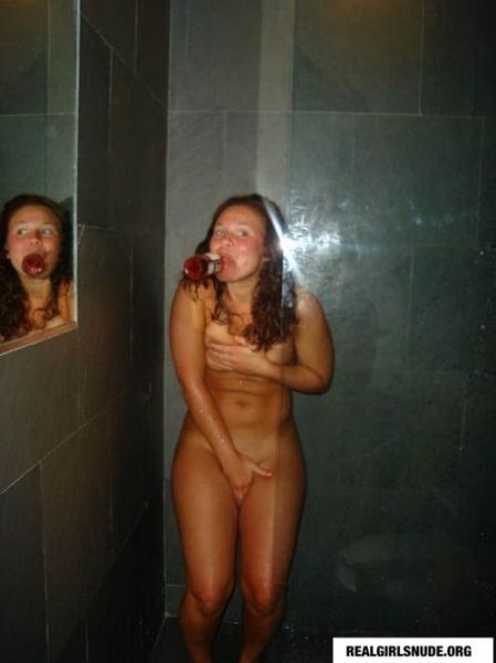 naked in shower selfie nude