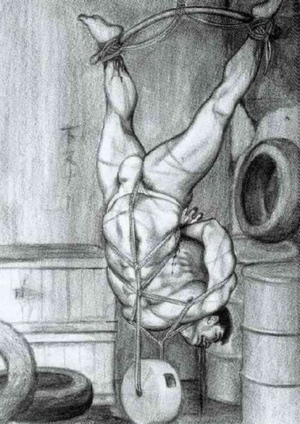 nude female bondage art
