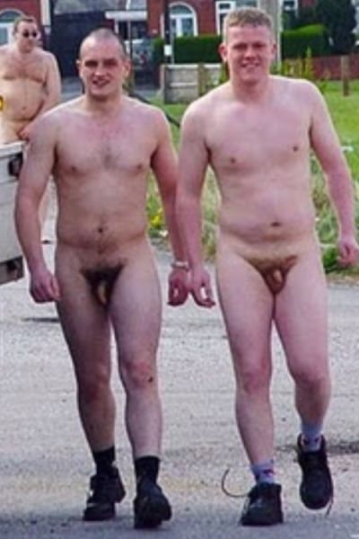 straight nude men group