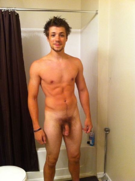 hairy nude male selfies