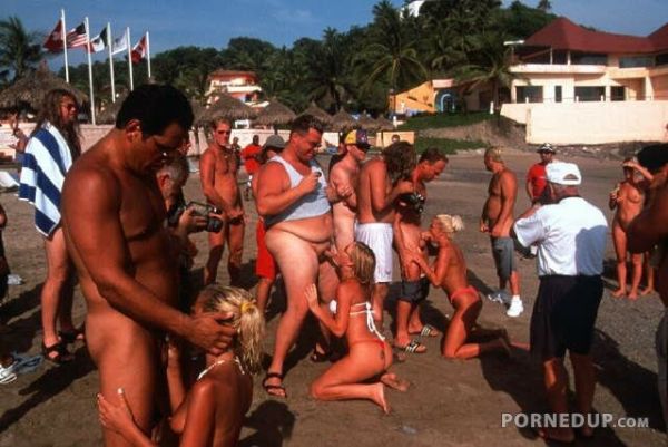 nude beach women group