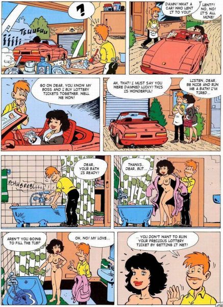 sex muscle comic strip