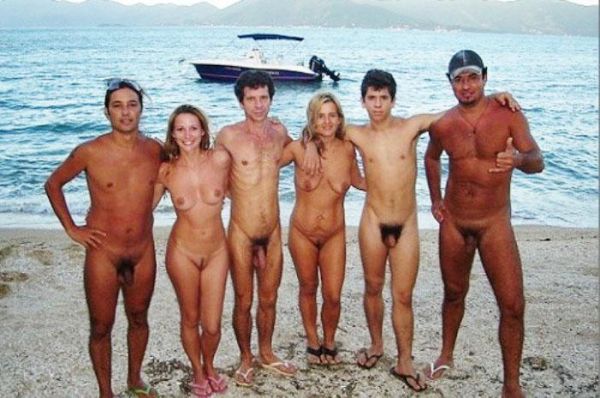 huge erection nude beach handjob couple