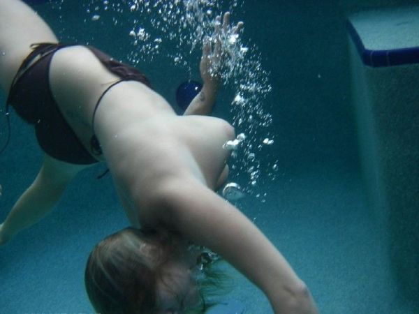 busty nude underwater sex