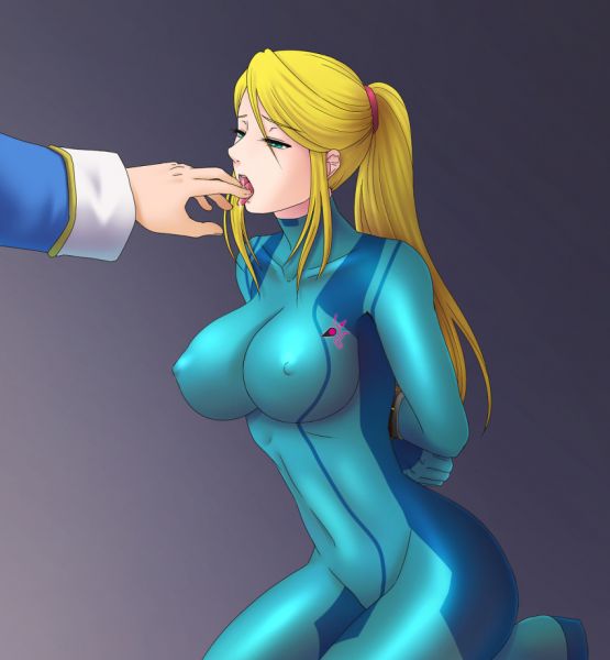 zero suit samus artwork