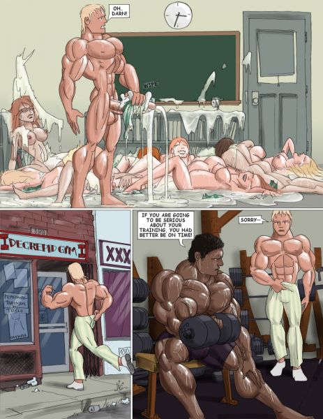 muscle man gay porn