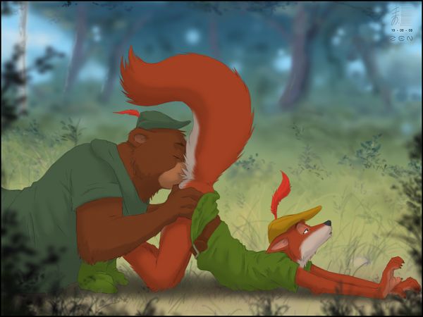 disney robin hood kiss