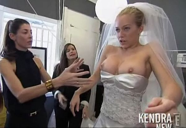 wedding bloopers brides dress falls down