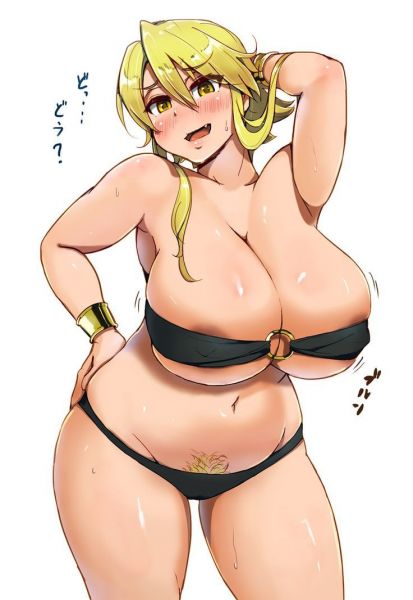 busty curvy anime