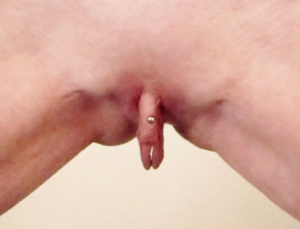 woman with clit penis