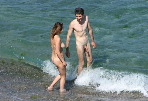 hung dick nude beach