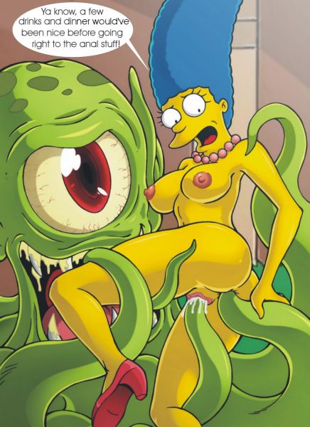 marge simpson aliens