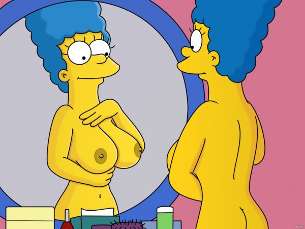 marge simpson white