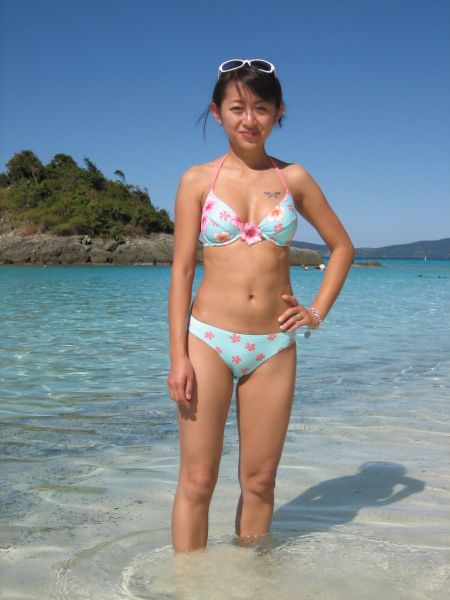 skinny mature milf bikini