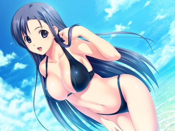 anime female bikini sexy