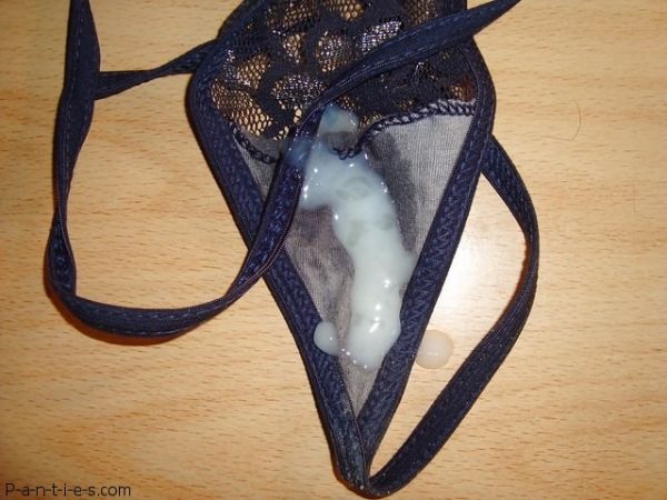 creampie cum on panties