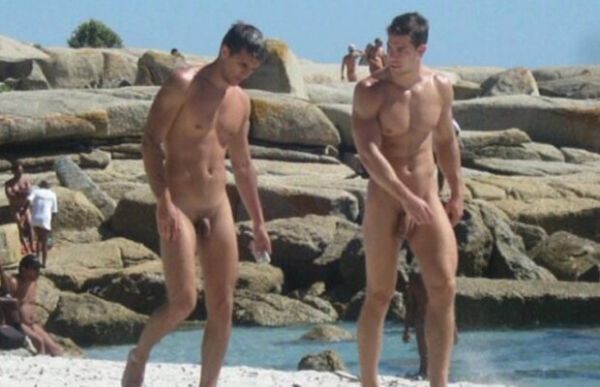 erection on nude beach