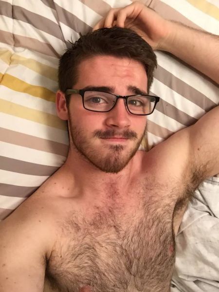 cute hairy naked men