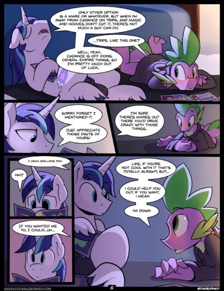 mlp comic spike deviantart