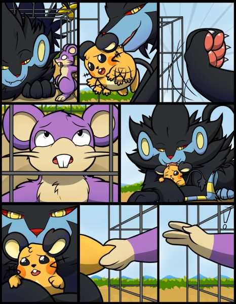 pokemon in the bed comic book