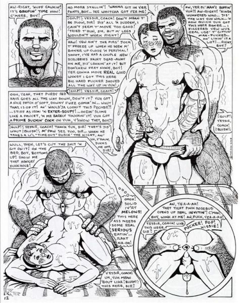 homoerotic gay male comics