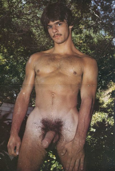 vintage nude male shower